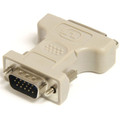 StarTech.com StarTech.com DVI to VGA Cable adapter - DVI-I (F) - HD-15 (M) - 1 x 29-pin DVI-I Video Female - 1 x 15-pin HD-15 VGA Male - Beige - 1 Each