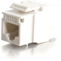 C2G Cat. 5e Keystone Jack - 1 Each - RJ-45 Network Female - White