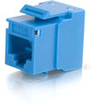 C2G Cat.5e RJ45 Keystone Jack - 1 Each - RJ-45 Network Female - Blue