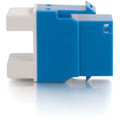 C2G Cat.5e RJ45 Keystone Jack - 1 Each - RJ-45 Network Female - Blue