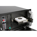 StarTech.com HSB100SATBK Drive Bay Adapter for 5.25" SATA/600 - Serial ATA/600 Host Interface Internal - Black - 1 x HDD Supported - 1 x Total Bay - 1 x 3.5" Bay - Aluminum