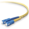 Belkin Singlemode Duplex Fiber Patch Cable SC - SC - 6.56 ft Fiber Optic Network Cable for Network Device - First End: 2 x SC/PC Network - Male - Second End: 2 x SC/PC Network - Male - Patch Cable - Duplex - 8.3/125 &micro;m - Yellow - 1 Each