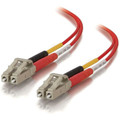 C2G Fiber Optic Duplex Patch Cable - 9.84 ft Fiber Optic Network Cable - First End: 2 x LC - Male - Second End: 2 x LC - Male - Patch Cable - 50/125 &micro;m - Red - 1 Each