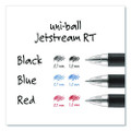 Jetstream Retractable Ballpoint Pen, Fine 0.7 Mm, Blue Ink, Blue Barrel