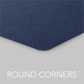 GBC Linen Weave Standard Presentation Cover - For 8 3/4" x 11 1/4" Sheet - Navy Blue - Linen - 50 / Pack