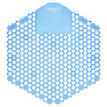 Wave 3d Urinal Deodorizer Screen, Cotton Blossom Scent, Blue, 10/box