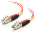 C2G Fiber Optic Duplex Patch Cable - 9.84 ft Fiber Optic Network Cable - First End: 2 x LC - Male - Second End: 2 x LC - Male - Patch Cable - 62.5/125 &micro;m - Orange - 1 Each