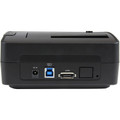 StarTech.com Drive Dock SATA/600 - USB 3.1 Type B, eSATA Host Interface - UASP Support External - Black - Hot Swappable Bays - 1 x Total Bay - 1 x 2.5"/3.5" Bay - Plastic