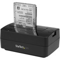 StarTech.com Drive Dock SATA/600 - USB 3.1 Type B, eSATA Host Interface - UASP Support External - Black - Hot Swappable Bays - 1 x Total Bay - 1 x 2.5"/3.5" Bay - Plastic