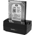 StarTech.com Drive Dock SATA/600 - USB 3.1 Type B, eSATA Host Interface - UASP Support External - Black - Hot Swappable Bays - 1 x Total Bay - 1 x 2.5"/3.5" Bay - Plastic
