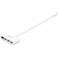 StarTech.com 3-Port USB-C Hub with Gigabit Ethernet - USB-C to 3x USB-A - USB 3.0 Hub - White - USB 3.2 (Gen 1) Type C - External - 3 USB Port(s) - 1 Network (RJ-45) Port(s) - UASP Support - PC, Mac, Linux