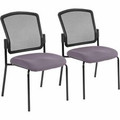Eurotech dakota 2 Stackable - Violet Seat Color - Fabric Seat Material - Four-legged Base - 1 Each