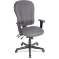 Eurotech 4x4xl High Back Task Chair - Carbon Seat Color - Canyon Vinyl Seat Material - Carbon Back Color - Canyon Vinyl Back Material - High Back - 5-star Base - Canyon Carbon - Armrest - 1 Each