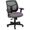 Eurotech Apollo Mid-back Task Chair - Violet Seat Color - Vinyl, Fabric Seat Material - Mid Back - 5-star Base - 1 Each