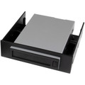 StarTech.com Drive Enclosure for 3.5" , 5.25" SATA/600 - USB 3.1 Micro-B Host Interface - UASP Support Internal/External - Black - Hot Swappable Bays - 1 x HDD Supported - 1 x SSD Supported - 1 x Total Bay - 1 x 2.5" Bay - Plastic, Aluminum