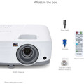 ViewSonic PA503S 3D Ready DLP Projector - 4:3 - Portable - 800 x 600 - Front, Ceiling - 576p - 4500 Hour Normal Mode - 15000 Hour Economy Mode - SVGA - 22,000:1 - 4000 lm - HDMI - USB - 3 Year Warranty