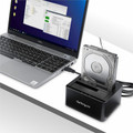 StarTech.com Drive Dock SATA/600 - USB 3.1 Type B Host Interface - UASP Support External - Black - Hot Swappable Bays - 2 x HDD Supported - 2 x SSD Supported - 2 x Total Bay - 2 x 2.5"/3.5" Bay - Plastic, Aluminum