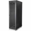 StarTech.com 42U Server Rack Cabinet - Equipment Rack - 36in Deep Enclosure - For Server - 42U Rack Height - Black - Steel, Mesh - 1999.59 lb Maximum Weight Capacity - 1999.59 lb Static/Stationary Weight Capacity