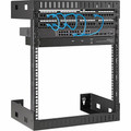 StarTech.com 12U Wall-Mount Server Rack - 12 in. Depth - For Server, LAN Switch, Patch Panel, Computer - 12U Rack Height12" Rack Depth - Wall Mountable Open Frame - 2 Post - Black - SPCC - 198.42 lb Maximum Weight Capacity