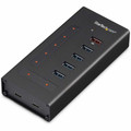 StarTech.com 7-Port USB-C Hub - Metal - USB-C to 5x USB-A and 2x USB-C - USB 3.0 - USB 3.2 (Gen 1) Type C - External - 8 USB Port(s) - PC, Mac, ChromeOS, iPadOS, Linux