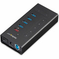 StarTech.com 7-Port USB-C Hub - Metal - USB-C to 5x USB-A and 2x USB-C - USB 3.0 - USB 3.2 (Gen 1) Type C - External - 8 USB Port(s) - PC, Mac, ChromeOS, iPadOS, Linux