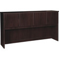 Lorell Prominence 2.0 Hutch - 39" Height x 72" Width x 16" Depth - 4 Door(s) - Material: Particleboard - Finish: Laminate - 1 Each