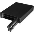 StarTech.com Dual-Bay 2.5" SATA SSD / HDD Rack for 3.5" Bay - Trayless - RAID - 2 x HDD Supported - 2 x SSD Supported - Serial ATA/600 Controller - RAID Supported - 0, 1, Concatenation, JBOD RAID Levels - 2 x Total Bays - 2 x 2.5" Bay - Internal