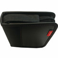 Maxell CD & DVD Travel Case - Portfolio - Book Fold - Polypropylene, Leather, Plastic, Polyurethane, Faux Leather - Black - 24 CD/DVD