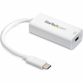 StarTech.com USB C to Mini DisplayPort Adapter - USB C to mDP Adapter - 4K 60Hz - 1 x 24-pin Type C USB Male - 1 x 20-pin Mini DisplayPort DisplayPort 1.2 Digital Audio/Video Female - 3840 x 2160 Supported - White - 1 Each