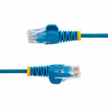 StarTech.com Cat.6 Patch Network Cable - 1 ft Category 6 Network Cable for Network Device - First End: 1 x RJ-45 Network - Male - Second End: 1 x RJ-45 Network - Male - Patch Cable - Gold Plated Connector - LSZH - 28 AWG - Blue - 1 Each