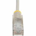 StarTech.com Cat.6 Patch Network Cable - 6 ft Category 6 Network Cable for Network Device - First End: 1 x RJ-45 Network - Male - Second End: 1 x RJ-45 Network - Male - Patch Cable - Gold Plated Connector - LSZH - 28 AWG - Gray - 1 Each