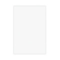 Loose White Memo Sheets, 4 X 6, Unruled, Plain White, 500/pack