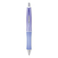 Dr. Grip Frosted Advanced Ink Ballpoint Pen, Retractable, Medium 1 Mm, Black Ink, Purple Barrel