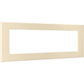 Wiremold Radiant Furniture Power Center Switch Bezel, Light Almond - Light Almond - 1 Each