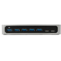 StarTech.com 7-Port USB-C Hub - USB-C to 5x USB-A and 2x USB-C - USB 3.0 - USB Type B - Desktop - 7 USB Port(s) - 5 USB 3.0 Port(s) - UASP Support - PC, Mac, Linux, Android, ChromeOS