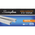 Swingline High-capacity Staples - High Capacity - 5/16" Leg - Holds 60 Sheet(s) - for Paper - Silver - 5000 Per Cartridge - 5000/Set - 1 Each