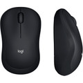 Logitech M185 Wireless Mouse - Optical - Wireless - Radio Frequency - 2.40 GHz - Gray - USB - 1000 dpi - Scroll Wheel - 3 Button(s) - Symmetrical - 1 Each