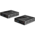 StarTech.com HDMI KVM Extender over LAN - 4K 30Hz - 1 Computer(s) - 1 Remote User(s) - 330 ft Range - 4K - 3840 x 2160 Maximum Video Resolution - 2 x Network (RJ-45) - 5 x USB - 2 x HDMI - 120 V AC, 240 V AC Input Voltage - Desktop - TAA Compliant