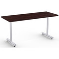 Special-T Kingston Training Table - x 60" Width x 20" Depth - Espresso Table Top - 1 Each
