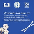 Q-tips Cotton Swabs - White - Cotton - 750 / Pack
