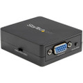 StarTech.com Video Scaler Converter - Functions: Video Conversion, Video Scaling - 1920 x 1200 - NTSC, PAL - S-Video - VGA - USB - 1 - PC, Mac - External