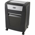 GBC ShredMaster SX20-08 Cross-Cut Paper Shredder - Non-continuous Shredder - Super Cross Cut - 20 Per Pass - for shredding Paper, Staples, Paper Clip - P-4 - 4 Hour Run Time - 8 gal Wastebin Capacity - Black, Chrome