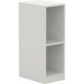 Lorell White Single Cubby/Locker Storage Base - 11.75" Width x 17.75" Depth x 34.38" Height - White - 1 Each
