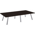 Special-T 60x120 AIM XL Conference Table - Laminated Top - 10 ft Table Top Width x 60" Table Top Depth - 29" Height - Assembly Required - Ebony Recon - 1 Each