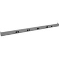 Tennsco Packing Table Power Rail - 8 x AC Power - 8" Cord - Medium Gray