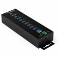 StarTech.com USB Hub - USB 3.0 Type B - External - 10 USB Port(s) - 10 USB 3.1 Port(s) - UASP Support - PC - TAA Compliant