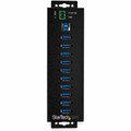 StarTech.com USB Hub - USB 3.0 Type B - External - 10 USB Port(s) - 10 USB 3.1 Port(s) - UASP Support - PC - TAA Compliant