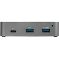 StarTech.com 3-Port USB-C Hub with LAN Port - 10 Gbps - 2x USBA & 1x USB-C - Powered - USB 3.2 (Gen 2) Type C - External - 3 USB Port(s) - 1 Network (RJ-45) Port(s) - UASP Support - Mac, Linux, ChromeOS, Android, PC