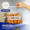 Genuine Joe Food Storage Bags - 1 gal Capacity - 11" Length x 10.56" Width x 1.75 mil (44 Micron) Thickness - Zipper Closure - Clear - Food, Beef, Poultry, Vegetables, Seafood - 40/Box - 9 / Carton