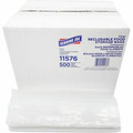 Genuine Joe Food Storage Bags - 1 quart Capacity - 8" Length x 7" Width x 1.75 mil (44 Micron) Thickness - Zipper Closure - Clear - Food, Beef, Poultry, Vegetables, Seafood - 500/Box - 8 / Carton
